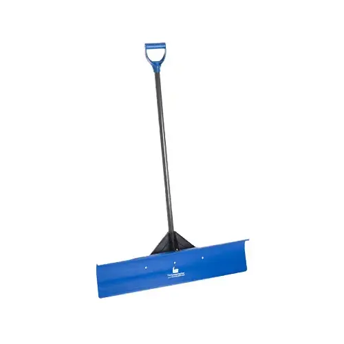 Pusher Shovel, Plastic Blade, 36-In.