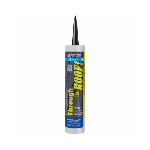 Roof Sealant, Black, 10.5 oz