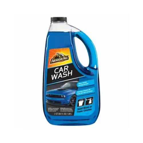 ARMOR ALL 25464 Car Wash, 64 fl-oz, Liquid, Characteristic Blue