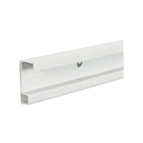 ShelfTrack 40 In. White Closet Shelf Horizontal Hang Track