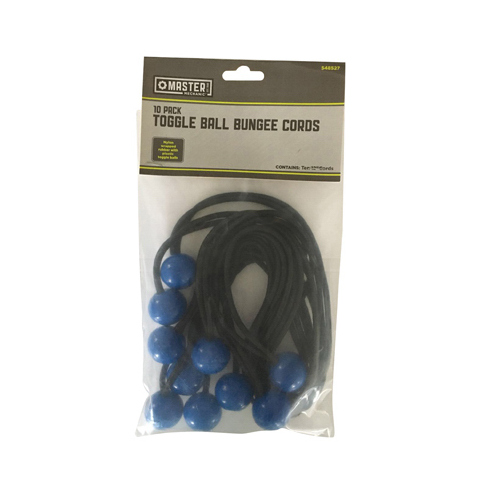 MAX Co. LTD MM43 Bungee Cords With Toggle Balls  pack of 10