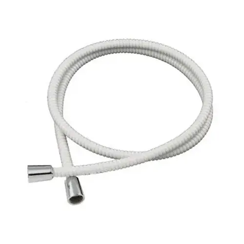 60-Inch White Universal Reinforced Vinyl Hose