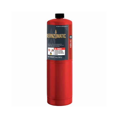 BernzOmatic 333251-XCP4 Oxygen Torch Cylinder, 1.4-oz. - pack of 4