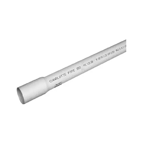 SDR 26 PVC Pressure Pipe, 2-In. x 20-Ft.