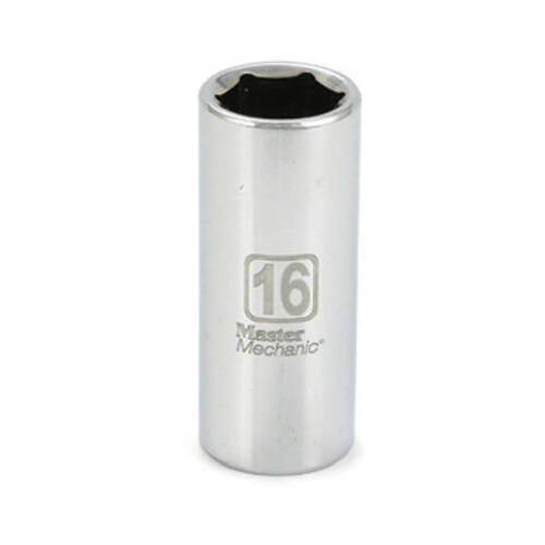 Metric Deep Socket, 3/8-In. Drive, 16mm