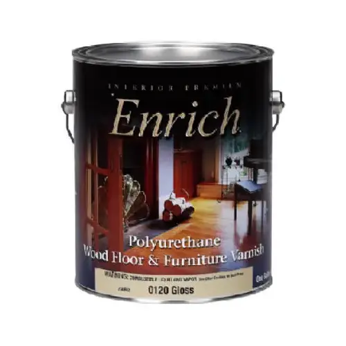 Polyurethane Varnish, Interior, Gloss, Gallon