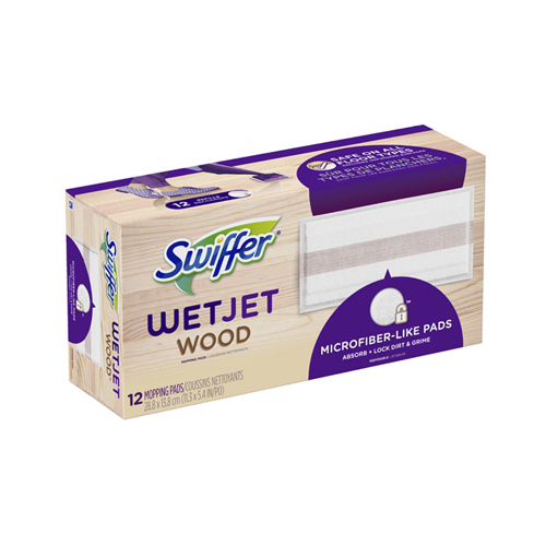 WetJet Wood Cleaning Pad, 12-Ct.