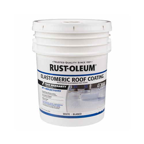 Rust-Oleum 301994 COATING RF 710 ELAST WHT 5GAL White