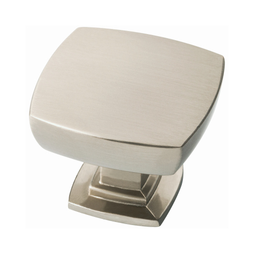 Webber Cabinet Knob, Satin Nickel, 1-3/8-In.