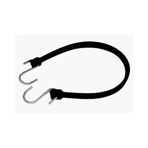 Keeper 06219 Strap, 3/4 in W, 19 in L, EPDM Rubber, Black, SHook End
