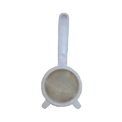 Strainer, Stainless Steel Mesh Wire, 3-1/4 In.