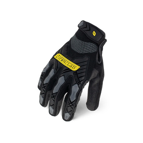 Ironclad Performance Wear IEX-MIG-04-L Command Impact Resistant, Touch Screen Work Gloves, Black, Men's L
