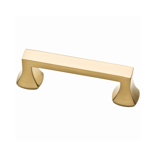 Mandara Cabinet Pull, Soft Champagne Bronze, 3-In.