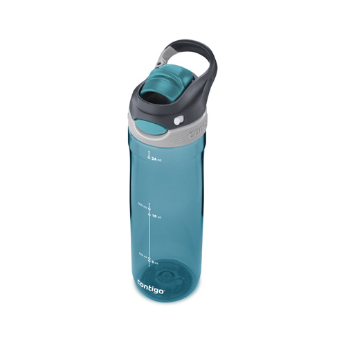 Autospout Water Bottle, Scuba Blue, 24-oz.