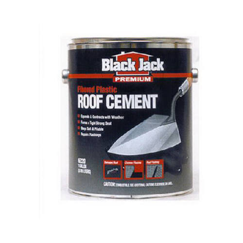Fibered Plastic Roof Cement, 3.6-Qt. - pack of 6
