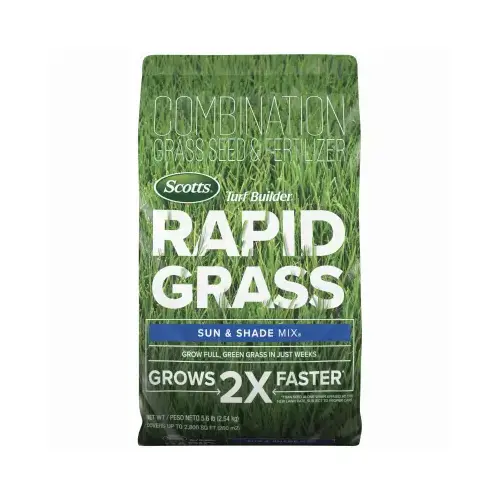 Turf Builder Rapid Grass Seed Mix, 16 lb Bag Blue Green