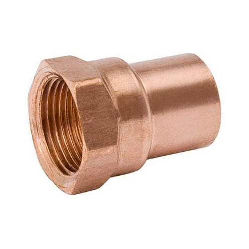 Pipe Adapter, 2-In. Copper x Female