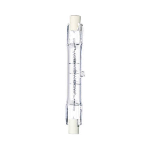 Halogen Light Bulb, Rough Service, Double Ended, 150-Watts, 3.07-In.