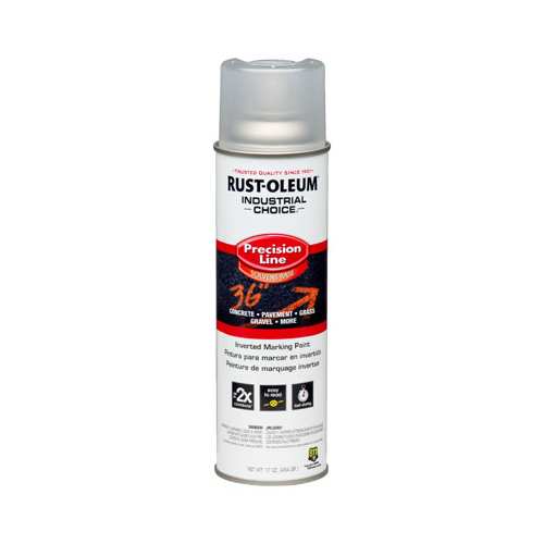 INDUSTRIAL CHOICE 1601838 Marking Paint, Gloss, Clear, 17 oz, Aerosol Can