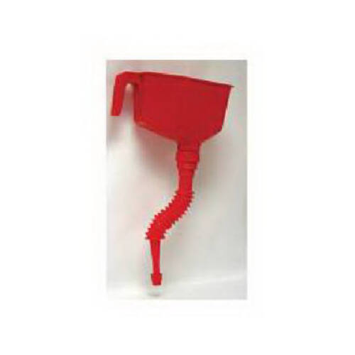 Funnel Red Plastic 32 qt Red