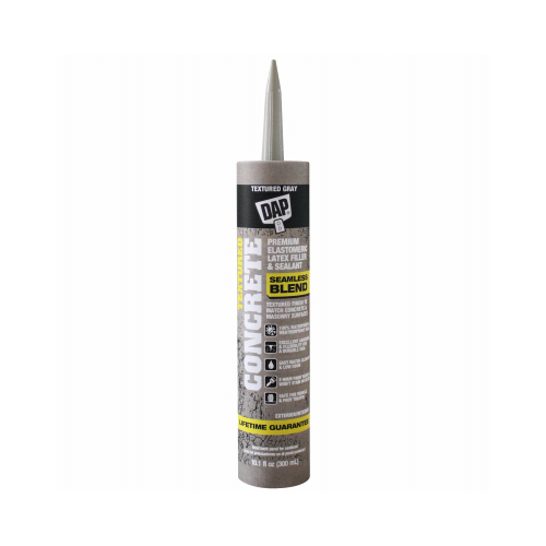 Premium Textured Concrete Elastomeric Filler and Sealant, 10-oz.