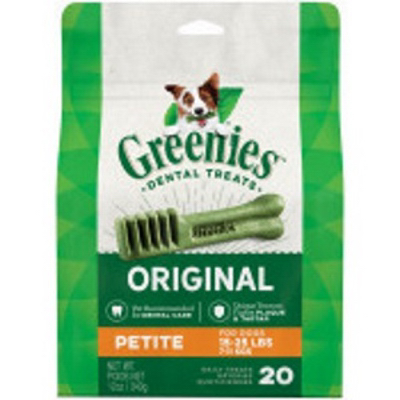 Greenies 04124 Treat-Pak For Petite Dogs, 12-oz.