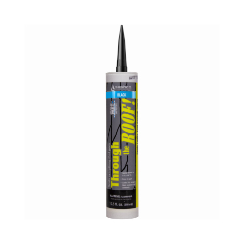 Sealant, Black, Liquid, 10.5 oz Cartridge - pack of 12