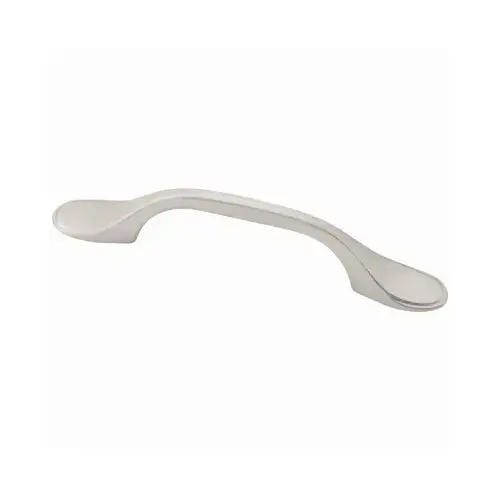 Randolph Cabinet Pull, Satin Nickel, 3-In.