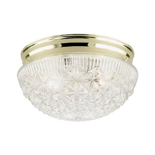 WESTINGHOUSE LIGHTING 66698 Polished Brass Ceiling Fixture