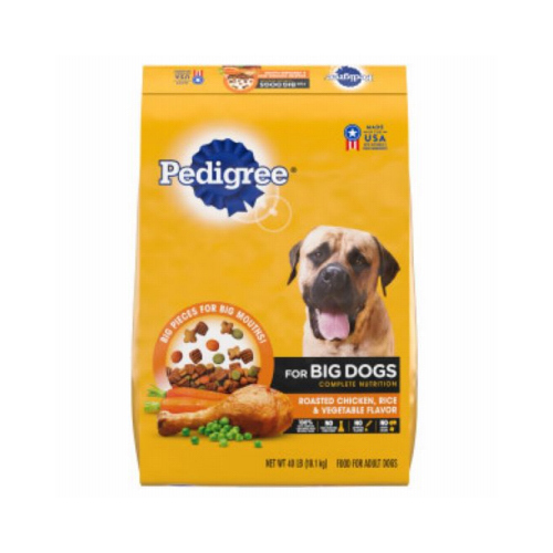 Dry Dog Food, Adult Dogs over 55 lbs., 40-Lbs.
