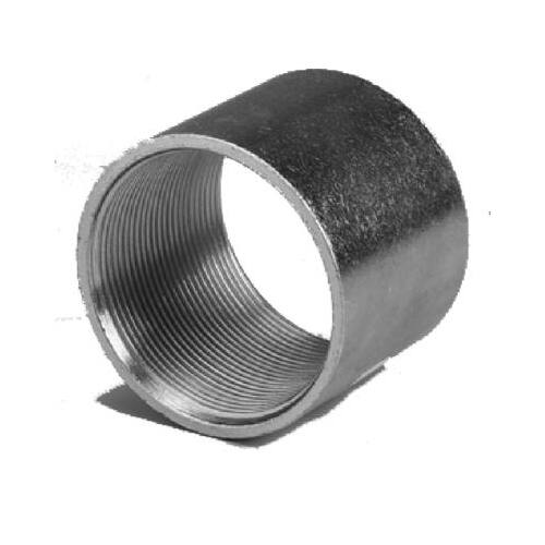 Halex 64020 Rigid Conduit Coupling, 2 in Threaded, 2.65 in OD, Steel, Galvanized