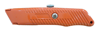 Master Mechanic 704793 High-Visibility Utility Knife, 5.5-In.