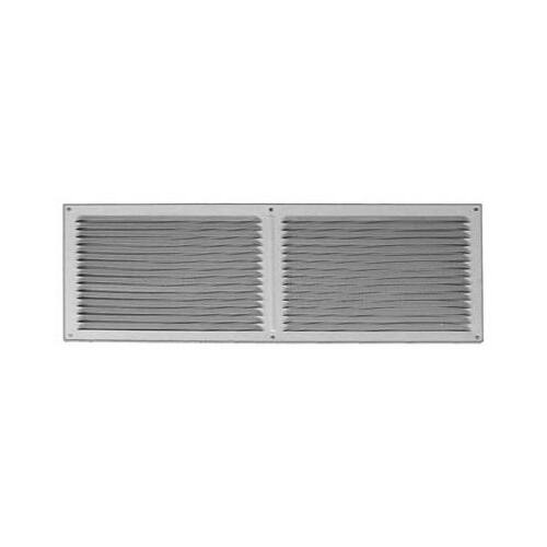 Construction Metals FOV166G Aluminum Face On Vent, Galvanized, 16 In. x 6 In.