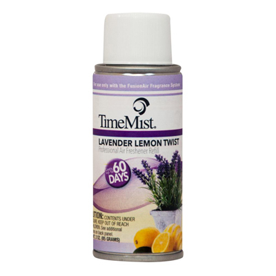 TimeMist 1049486 Timemist Deodorizer Fragrance Refill, Lavender/Lemon, 3-oz Pair