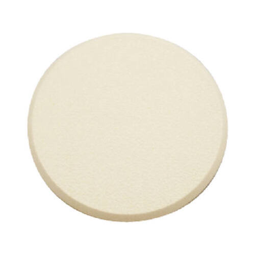 Prime-Line SCU 9185 Wall Protector Bumper, Round, Ivory Textured Vinyl, 3.25-In.