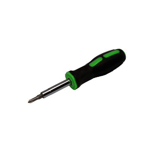 Grip on Tools 64140 6-In-1 Multi-Bit Screwdriver