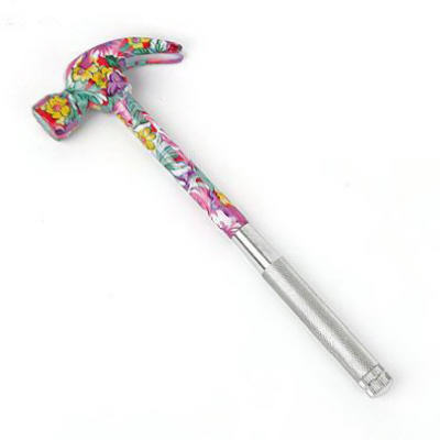 HANGZHOU GREAT STAR INDUST 704686 6-in-1 Slotted Claw Hammer, Floral Design