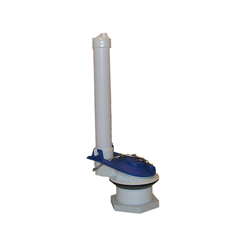 Tank Flush Valve with Flapper & Chain, Plastic, 2-In.