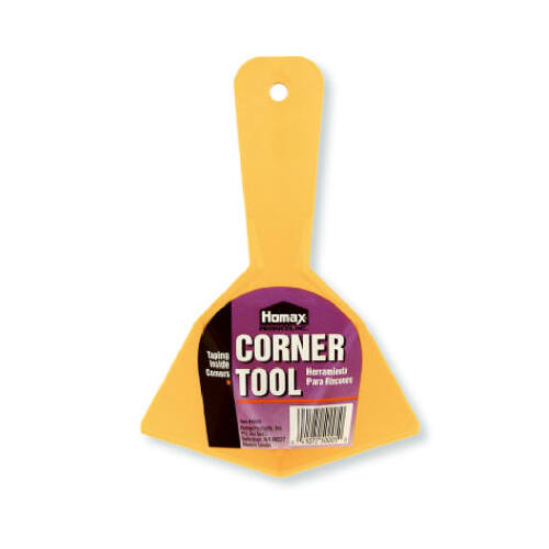 EZ-SEAMER Series Corner Tool, Plastic Blade, Straight End Blade, Polypropylene Handle