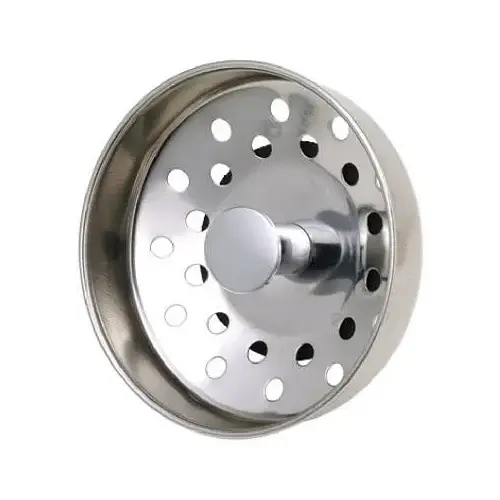 Chrome Basket Strainer With Post