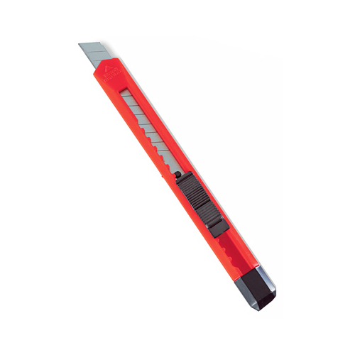 Plastic Snap Off Utility Knife, 13-Pt., 9-Mm.