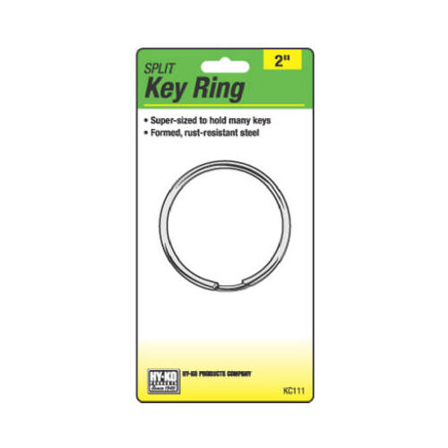HY-KO PROD CO KC111-XCP5 Split Key Ring, 2-In. - pack of 5