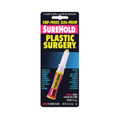 SUREHOLD DIV BARRISTO SH302 Plastic Surgery Adhesive, 3gm.