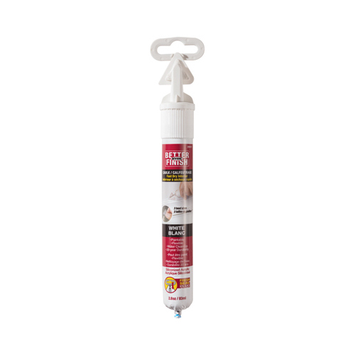 Caulk Repair, Trim & Moulding Gaps, White, 2.8-oz.