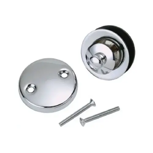 Chrome Bathtub Drain Conversion Kit