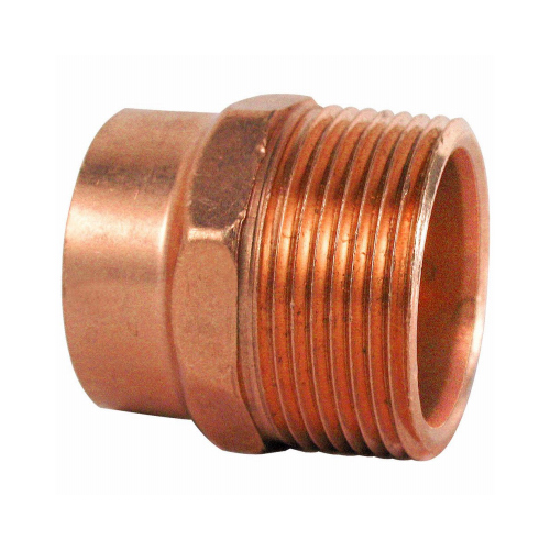 Copper Pipe DWV Adapter, 1-1/4-In. CxM