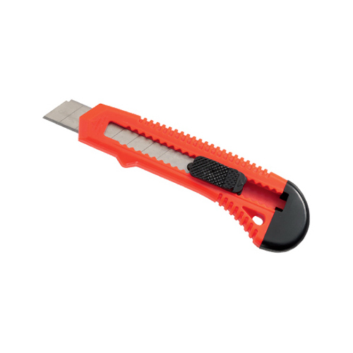 Plastic Snap Off Utility Knife, 8-Pt., 18-Mm.