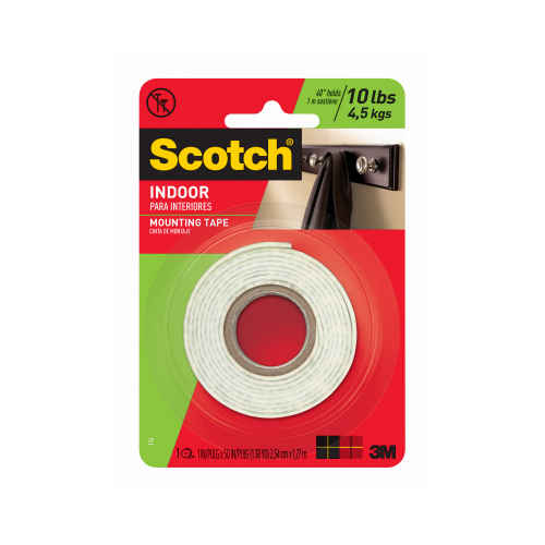 1 x 50-Inch Foam Mounting Tape