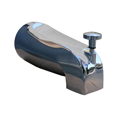 Chrome Tub Diverter Spout