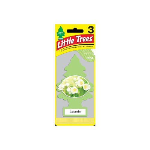 Little Trees U3S-32033 Car Air Fresheners, Jasmin  pack of 3